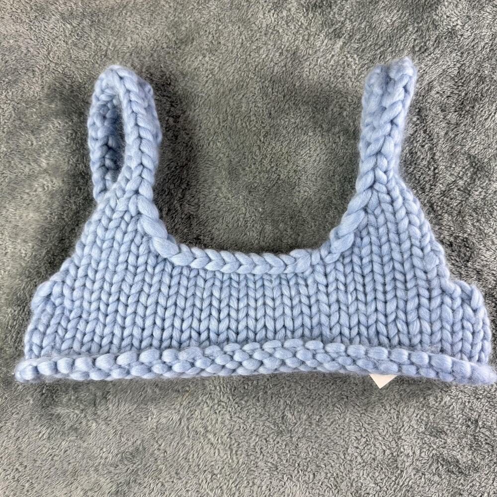 Hope Macaulay Sweater Tank Womens‎ Medium Chunky Knit Merino Wool Ireland